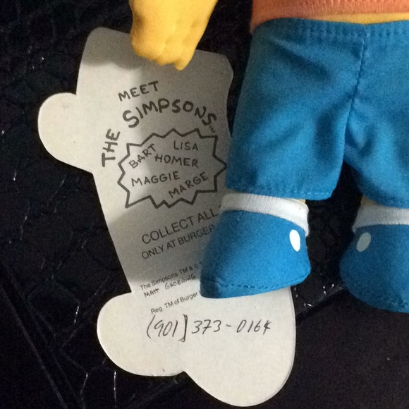 Vtg 1990 Bart $ Lisa Simpson like new dolls-classy - Picture 3 of 5
